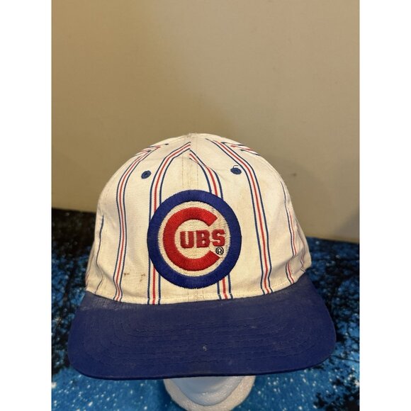 Vintage Starter Chicago Cubs SnapBack Hat - Picture 2 of 9